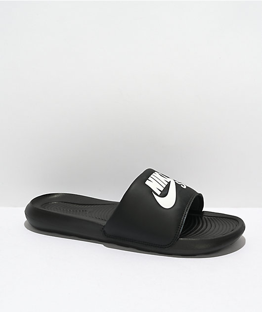 Nike SB Victori One Black & White Slide Sandals