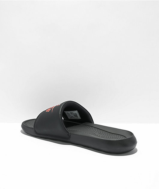 Nike SB Victori One SB Slide Black & Red Slide Sandals
