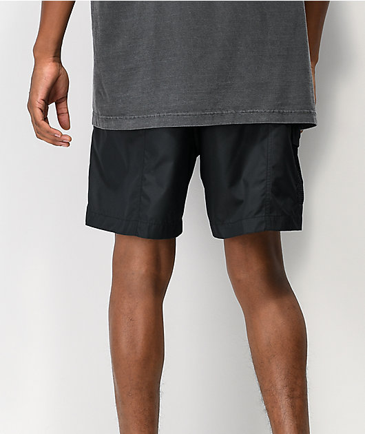 Nike SB Water Black & White Elastic Waist Board Shorts