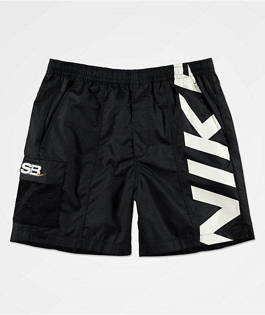 black nike sb shorts