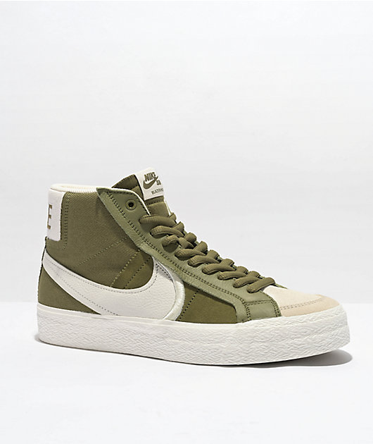 Nike sb zoom blazer mid green on sale