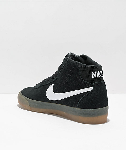 Nike Zoom Bruin Black & Gum Skate Shoes