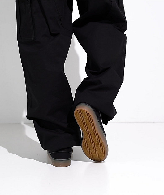 Nike SB Zoom Janoski OG+ Black & Gum Canvas Skate Shoes video