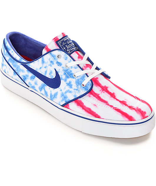nike shoe with american flag