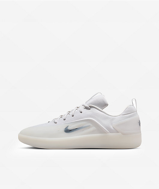Nike SB Zoom Nyjah 4 White & Black Skate Shoes