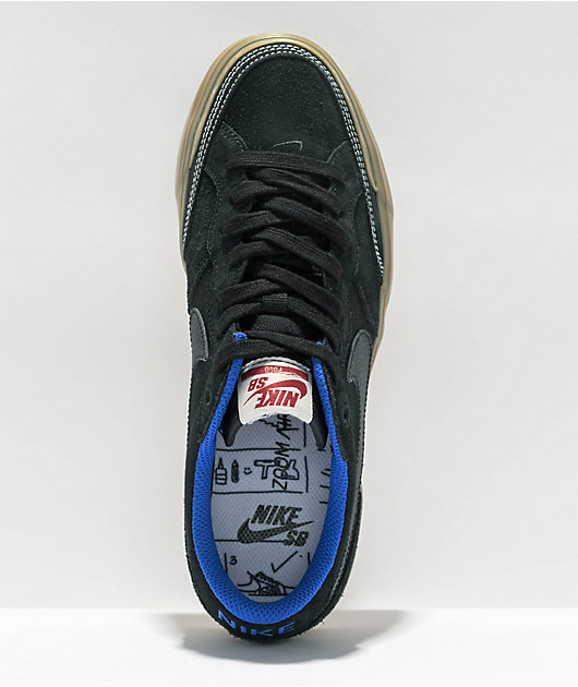 Nike sb hot sale black blue