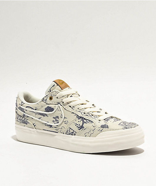 Nike SB Zoom Pogo Plus PRM Sail & Light Bone Skate Shoes | Zumiez