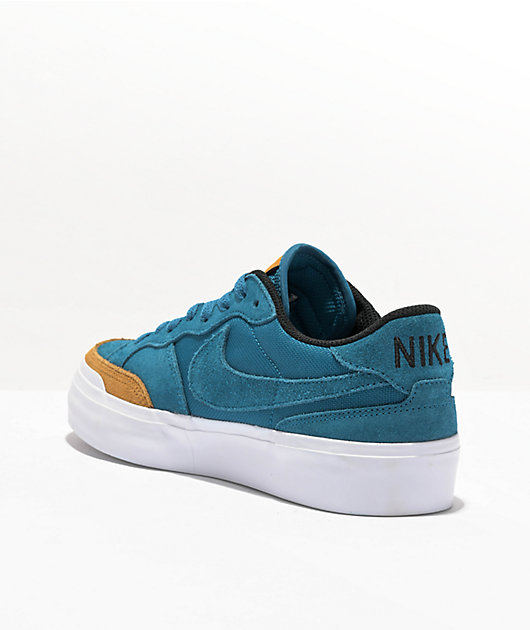 Nike SB Premium Teal Skate Shoes