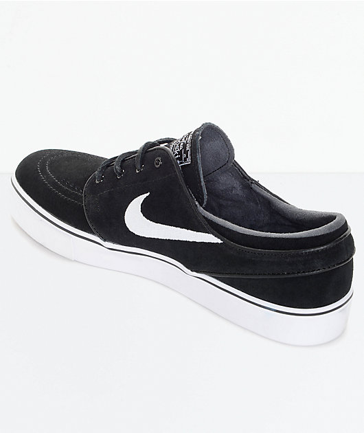 en general Esperar ejemplo Nike SB Zoom Stefan Janoski OG Black & White Skate Shoes