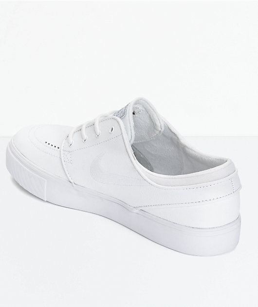 nike sb zoom stefan janoski all white