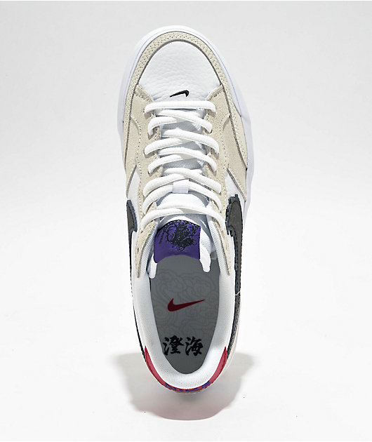 Nike SB x Sky Brown Zoom Pogo Plus Sail & Black Shoes | Zumiez