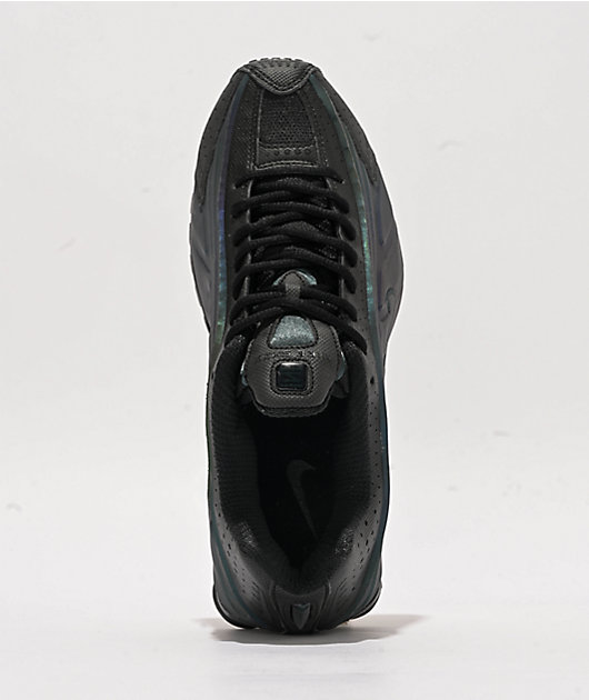 Nike Shox R4 SE Black & Seaweed Shoes | Zumiez
