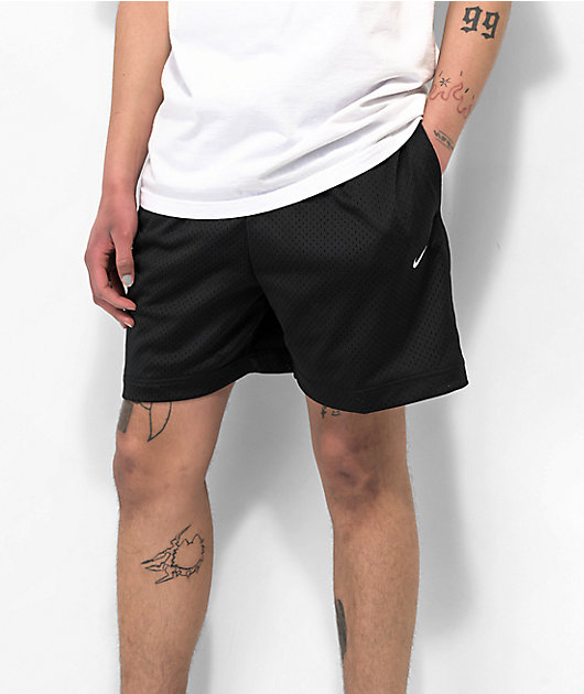 Nike Sportswear Authentics Black Mesh Shorts