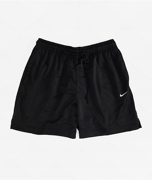 Nike Sportswear Authentics Black Mesh Shorts Zumiez