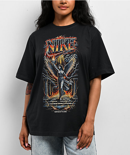 Nike Sportswear Band Black T-Shirt | Zumiez
