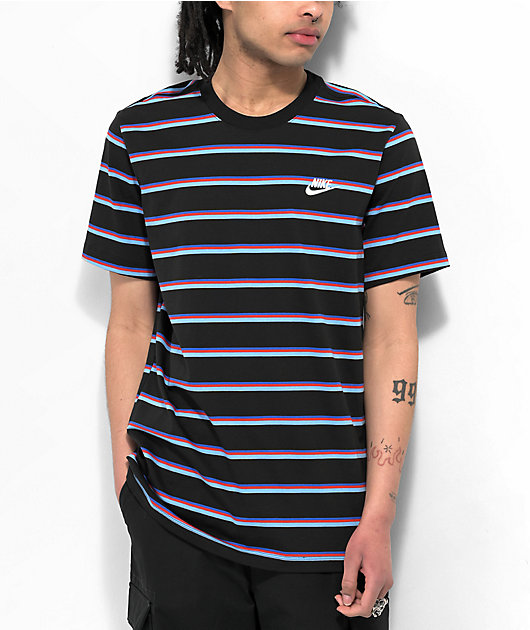 Striped t 2024 shirt zumiez