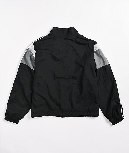 black nike windbreaker