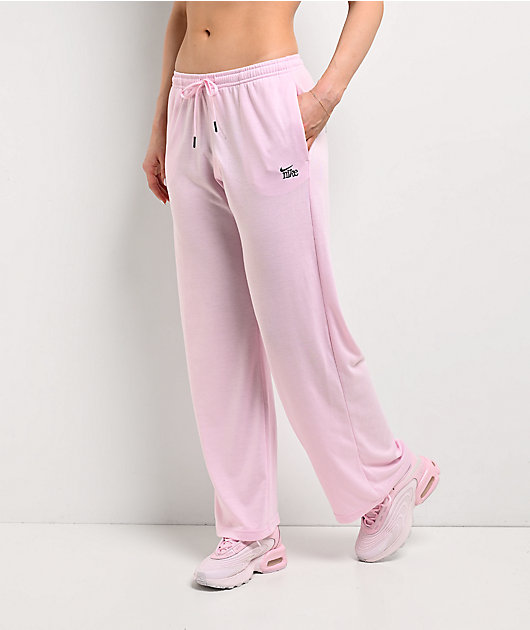 Nike Sportswear Chill Knit Pink Foam Lightweight Sweatpants