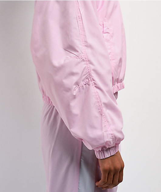 Nike Sportswear Classic UV Pink Oversized Track Jacket