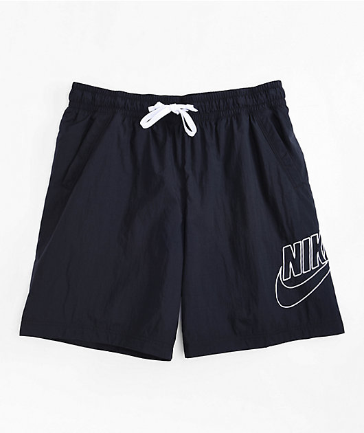 Nike sportswear shorts black hotsell