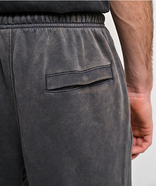 Nike Sportswear Club Anthracite Black Wash Jogger Sweatpants