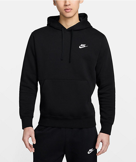 black and white nike sweatshirt