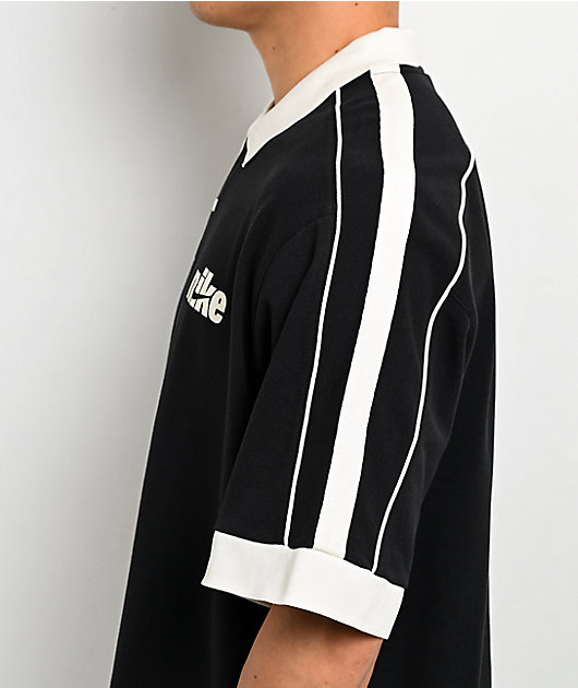 Nike Sportswear Club Black Polo Shirt
