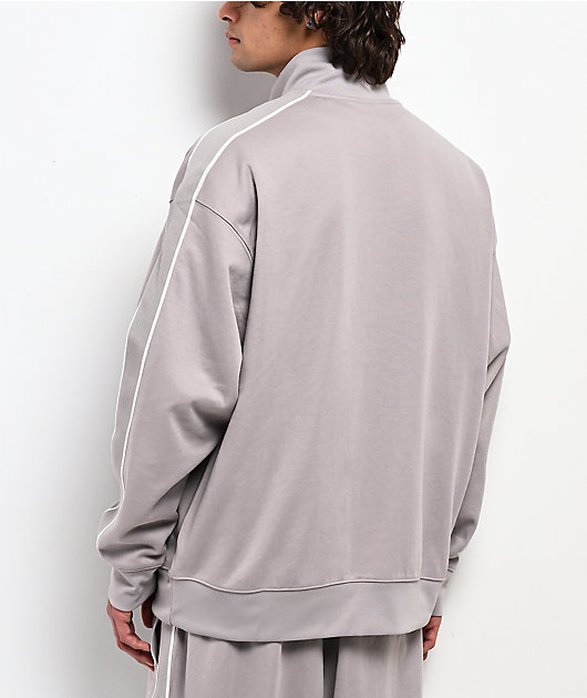 Nike Sportswear Club Fleece Grey Oversized Zip Track Jacket