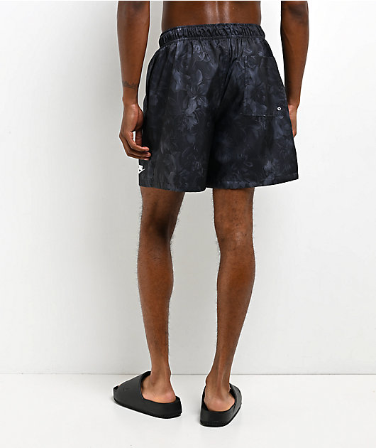 Nike Sportswear Club Floral Black Board Shorts