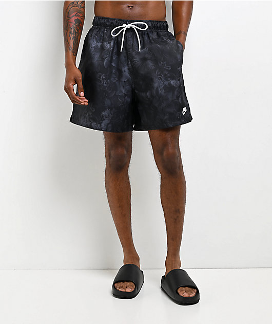 Nike Sportswear Club Floral Black Board Shorts
