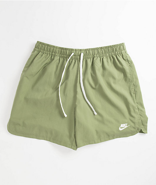 Nike Sportswear Club Green Woven Flow Shorts