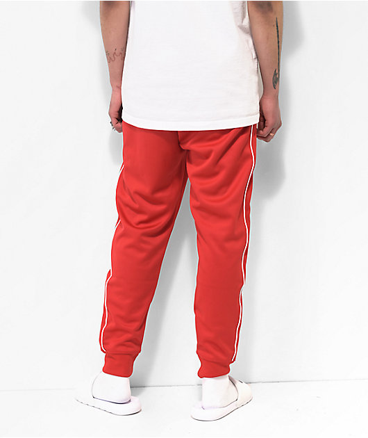 Red and cheap white nike pants