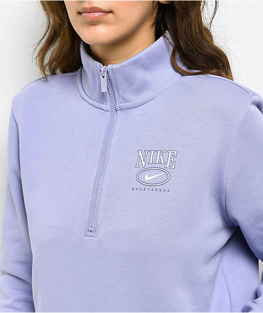 womens lilac nike sweatshirt