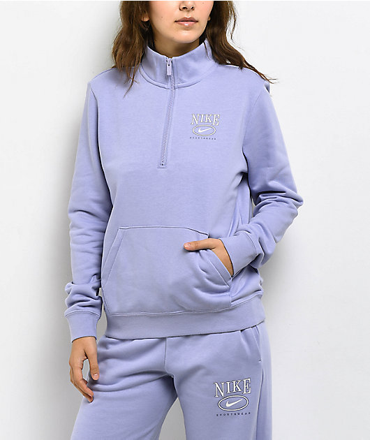 トップス NIKE border sweatshirt purple Nike Sportswear Club Fleece Crewneck Sweatshirt-Purple – DTLR
