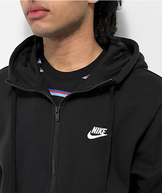 Falsedad lista hecho Nike Sportswear Club Sudadera con capucha polar y cierre