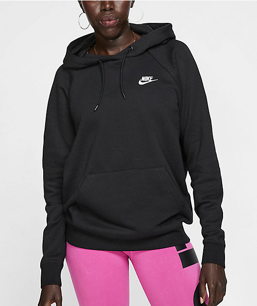 versnelling Rustiek Bereid Nike Sportswear Essential Black Hoodie