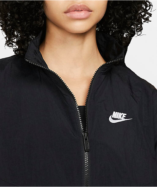 Nike Sportswear Essential Black Woven Jacket