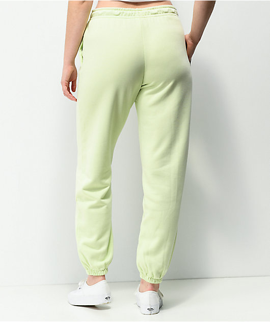 Nike Sportswear Essential Fleece Lime Sweatpants