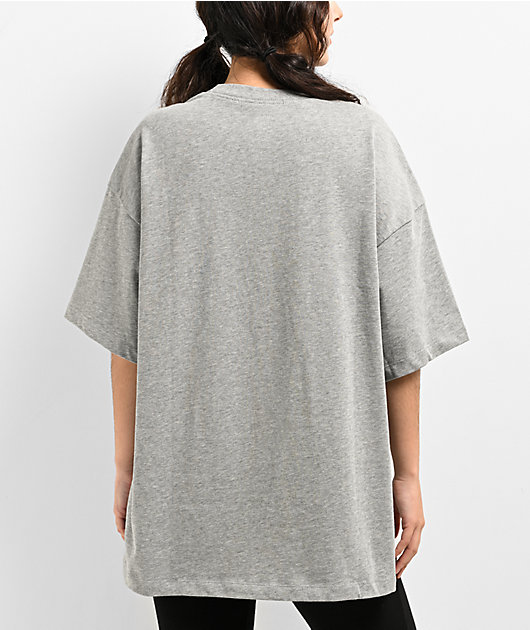 Nike Sportswear Essential Grey Boxy T-Shirt | Zumiez