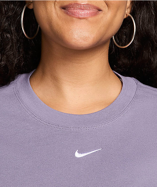 Purple nike top hotsell