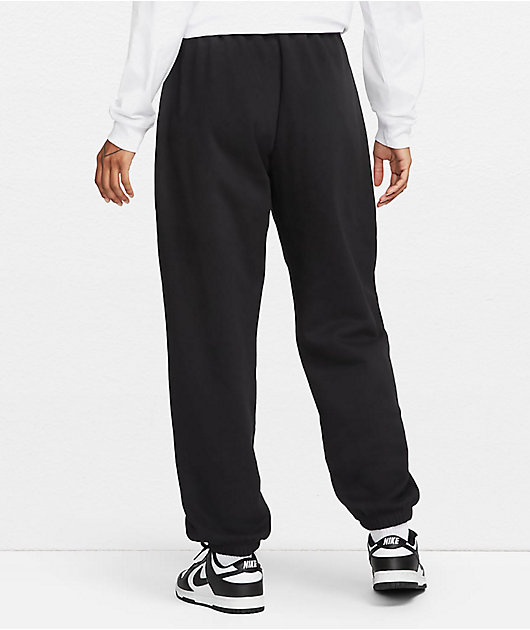 Nike Essential oversized sweatpants in black