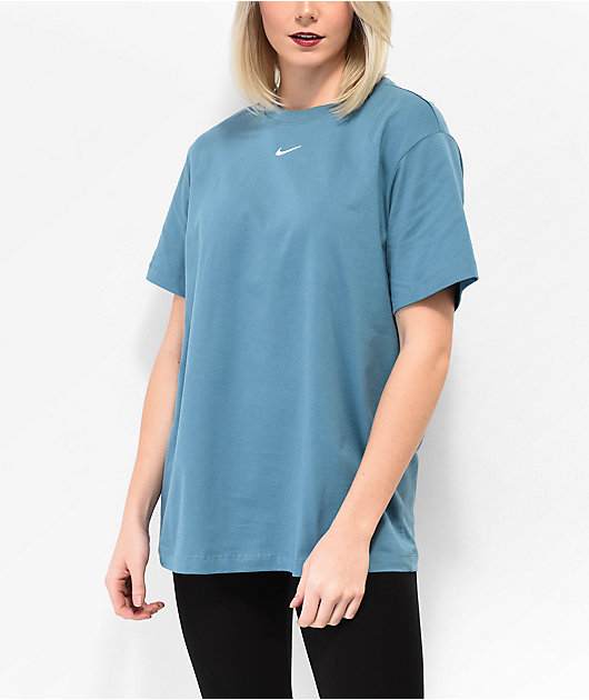 Teal blue nike shirt online