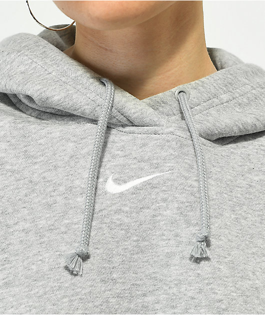 Nike Sportswear Essential gris sudadera con capucha