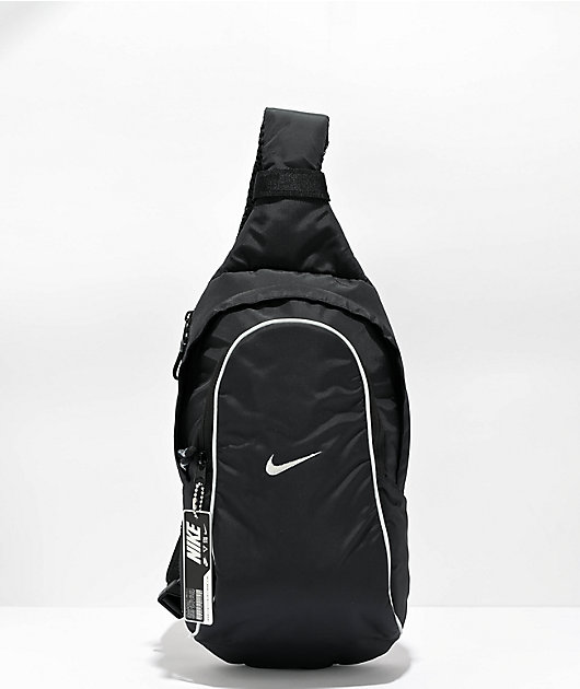 Nike Sportswear ESSENTIALS SLING BAG UNISEX - Bandolera - black