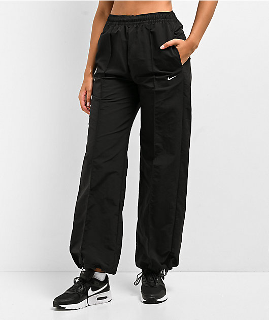Nike Sportswear Everything Woven Black Track Pants | Zumiez