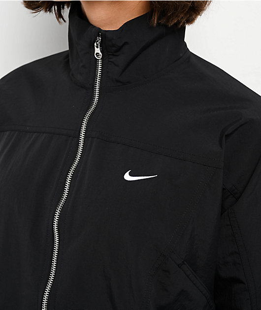 Nike Sportswear Everything Woven Repel UV Black Zip Jacket | Zumiez