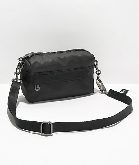 Nike Sportswear Futura Luxe Black Crossbody Bag | Zumiez