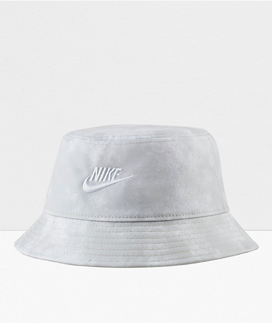 Nike Sportswear Futura White Tie Dye Bucket Hat