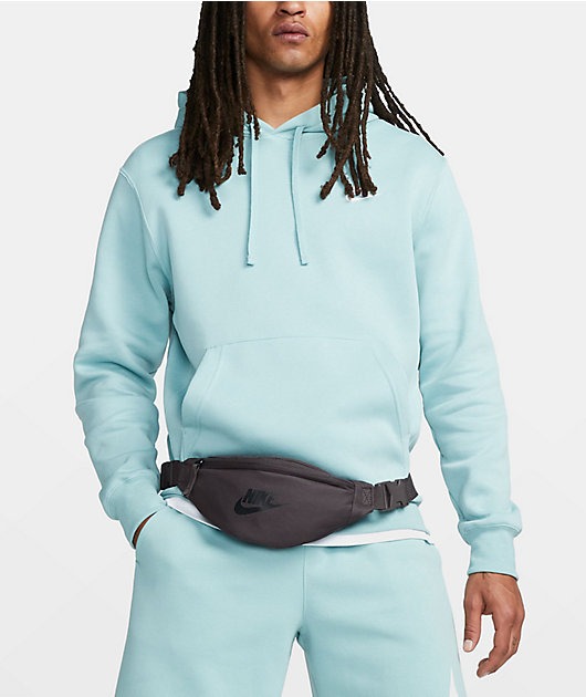 Nike Sportswear Heritage Ash Grey Black Fanny Pack Zumiez