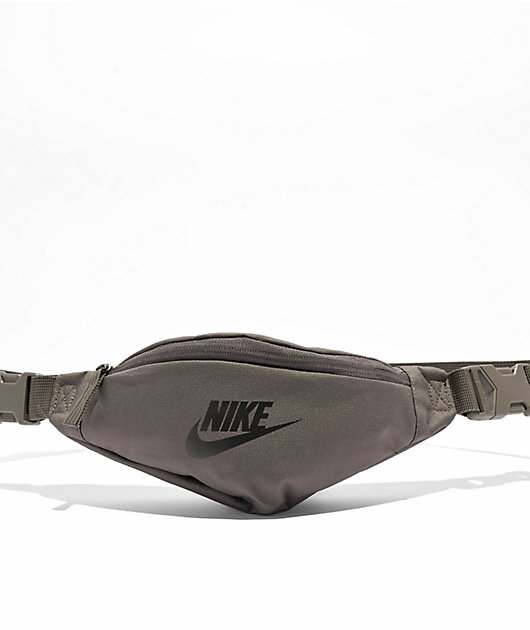 Grey nike fanny pack top